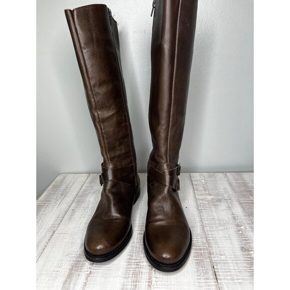 Matisse Womens Britain Brown Leather Knee-High Boots Size 7M - Picture 9 of 14